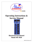 Operating Instructions & Service Manual