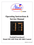 Operating Instructions & Service Manual