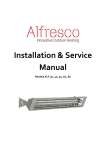 Installation & Service Manual