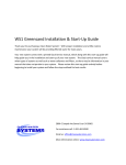 WS1 Greensand Installation & Start-Up Guide