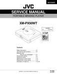 XM-PX50WT -- Service Manual
