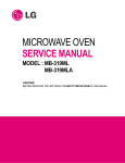 MICROWAVE OVEN SERVICE MANUAL