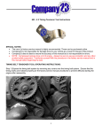 1 603 - 2.3 Timing Tensioner Tool Instructions
