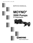 Moyno® 2000 Pumps - Service Manual (G1