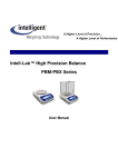 Intell-Lab&trade; High Precision Balance PBM-PBX Series