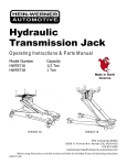 Hydraulic Transmission Jack