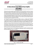 S/C-Band J Series Compact Medium Power Amplifier VZS/C