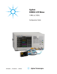 Agilent E4982A LCR Meter