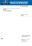 8498A Fixed Attenuator Operating and Service Manual