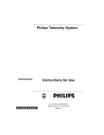 Philips Telemetry System Instructions for Use