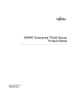 SPARC Enterprise T5440 Server Product Notes