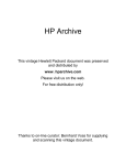 HP Archive