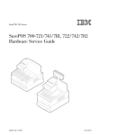 SurePOS 700-721/741/781, 722/742/782 Hardware Service Guide