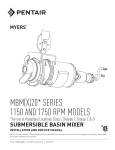 MBM(X)20* SERIES 1150 AND 1750 RPM MODELS