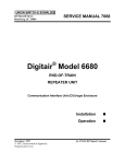 Digitair Model 6680 - Ansaldo STS | Product Support