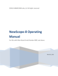 NewScope-8 Operating Manual