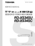 Service Manual Toshiba RDXS34_SU_SC_SVM