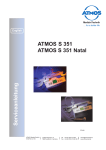 ATMOS S-351 Suction Pump Service Manual