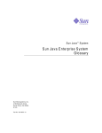 Sun Java Enterprise System Glossary