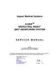 Aspect Medical Systems A-2000 BISPECTRAL INDEX (BIS