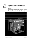 Operator`s Manual