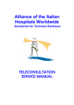 Alliance of the Italian Hospitals Worldwide - Teleconsultati