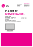 plasma tv service manual