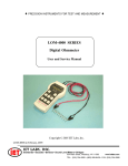 LOM-4000/4001 Manual