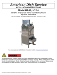 ANSI Installation Manual HT-25 HT-34 Single