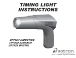 Actron® Advance Timing Light User Manual