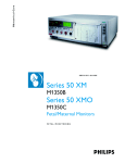 PHILIPS 50XM Fetal Monitor Service Manual