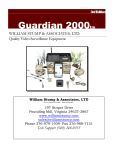 Guardian 2000 8mm Manual - William Stump & Associates, LTD.