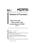 SSPFS Back-up and Restore MOP on Netra 240