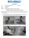 152-0988 & 152-0989 Fuel Pump Installation Procedure