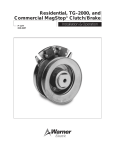 Residential, TG-2000, and Commercial MagStop® Clutch/Brake