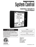 System Control Manual