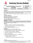 Technical Service Bulletin