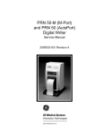 PRN 50-M (M-Port) and PRN 50 (AutoPort) Digital Writer