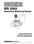 Coats IBS-2000 Wheel Balancer