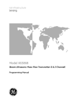 Model XGS868 Steam Ultrasonic Mass Flow Transmitter