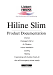 Liebert Hiline Slim Product Documentation