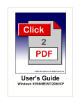 Click2PDF Manual
