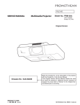 SERVICE MANUAL PRM-30A