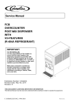 Service Manual FCB Overcounter V3Plus with R404A