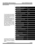 2004 IMPREZA SERVICE MANUAL QUICK REFERENCE INDEX