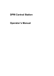 DPM Central Station Operator`s Manual