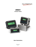 ZM201 User Manual - Avery Weigh