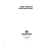 Hustler ® FasTrak® SD General Service Manual