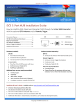 DC3 5-Port HUB Installation Guide (DRC 304-A)