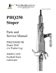 PHQ250 Stoper - Parts HeadQuarters Inc.